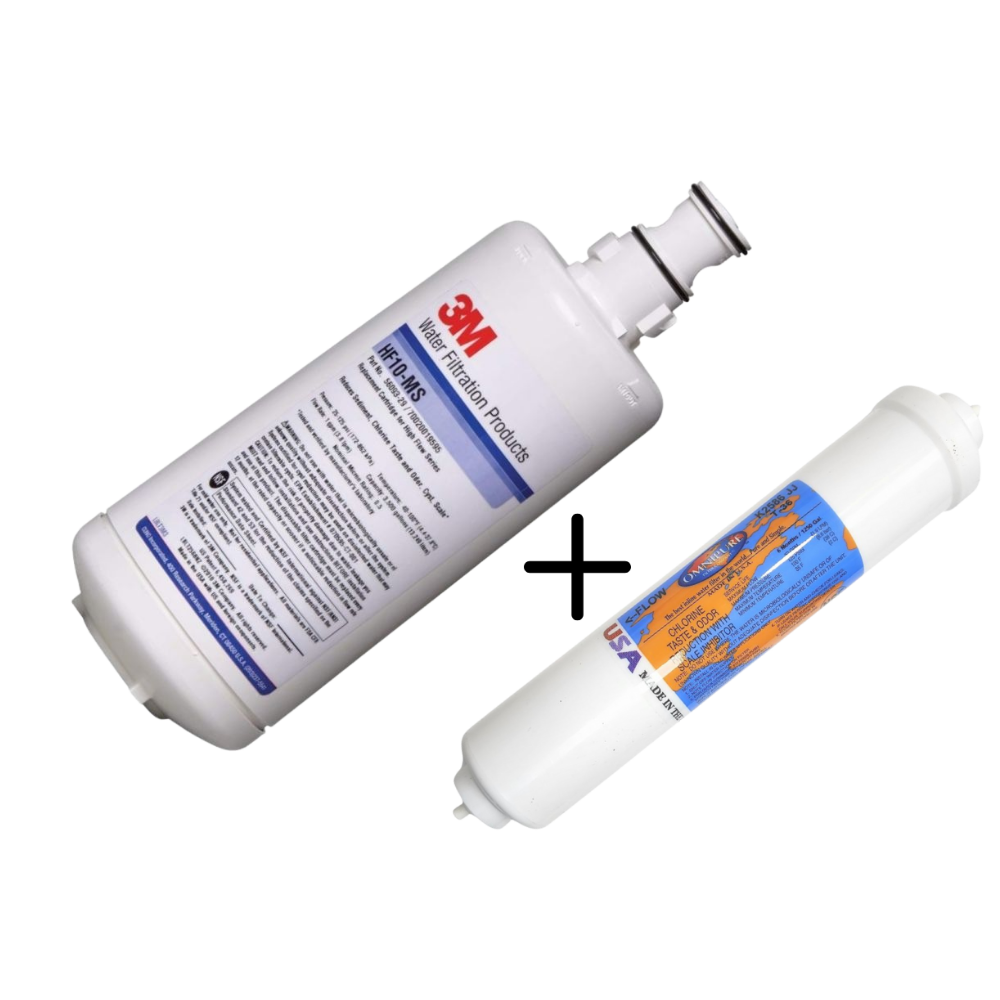מעיין סנן 0.5 מיקרון 3M HF10 וסנן אומניפיור – החלפה פעם בשנה